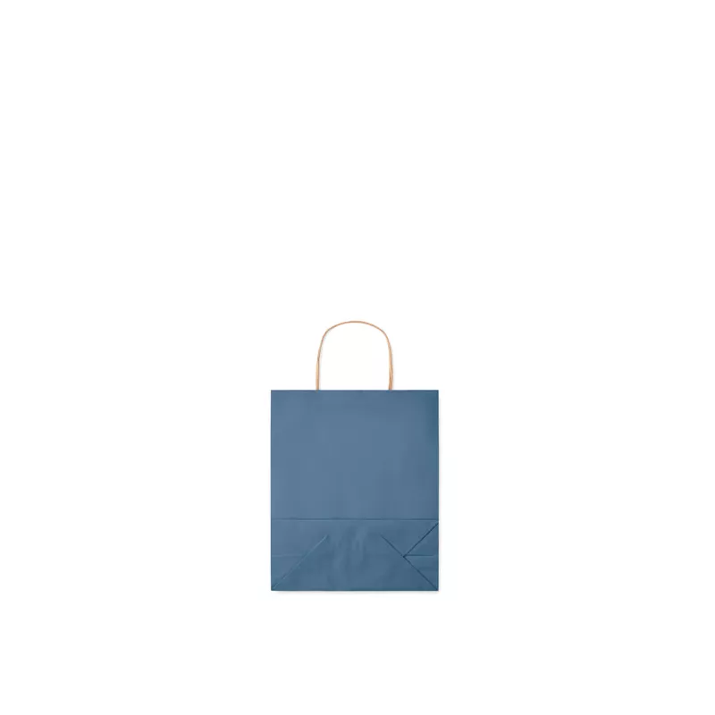 Torba prezentowa papierowa mała 90 g/m² PAPER TONE S - Niebieski (MO6172-04)