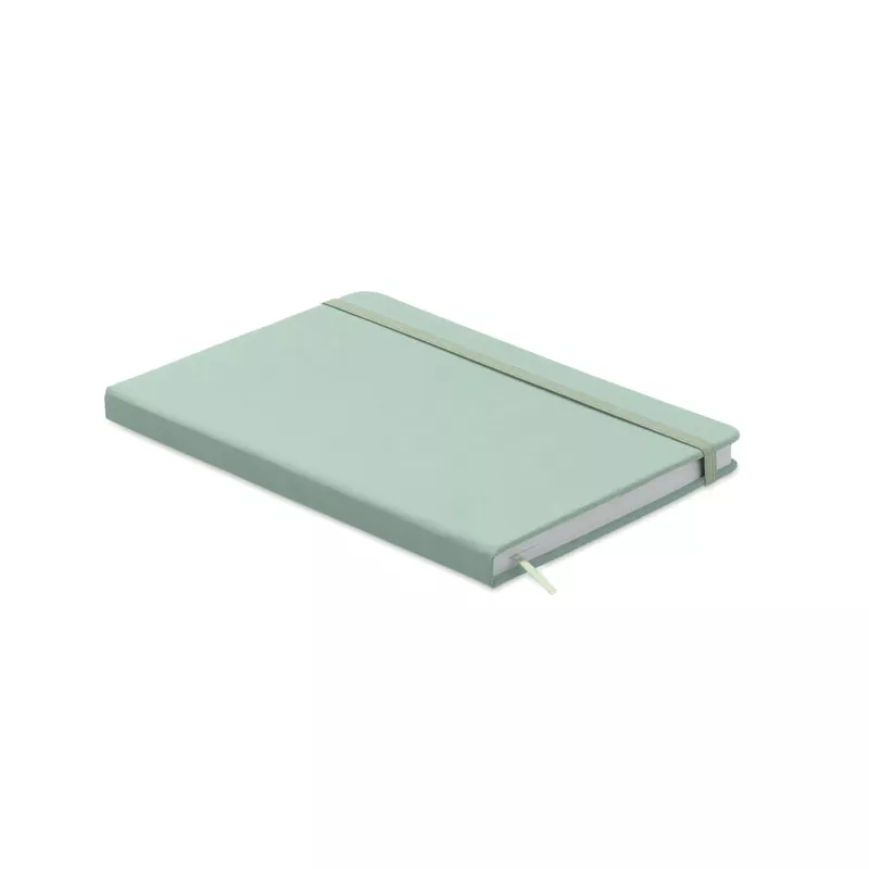 Notes A5 w okładce PU 96 kartek gładkie ARCONOT PLAIN - Miętowy Zielony (AR1804-77)