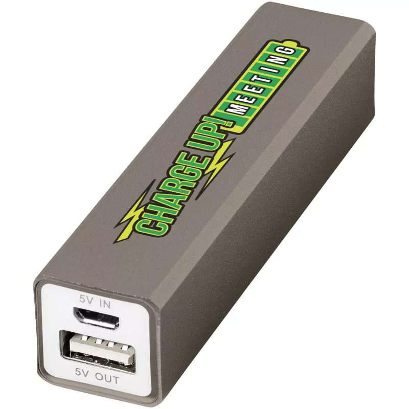 Power bank Volt 2200 mAh - Tytanowy (12349206)