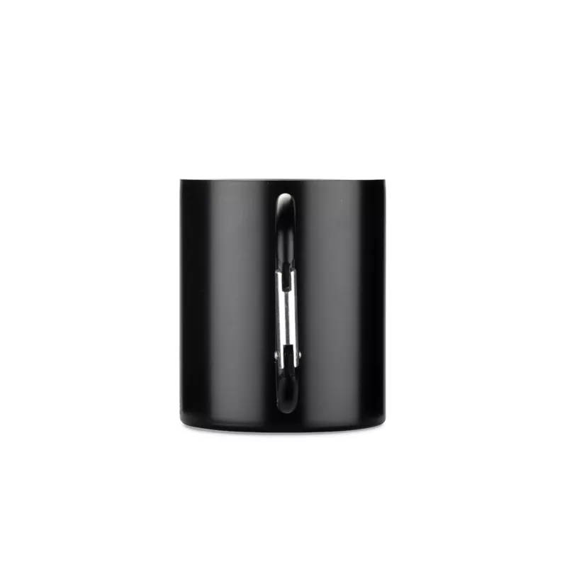 Kubek z recyklingowanej stali nierdzewnej VIVO 250 ml - czarny (16405-02)