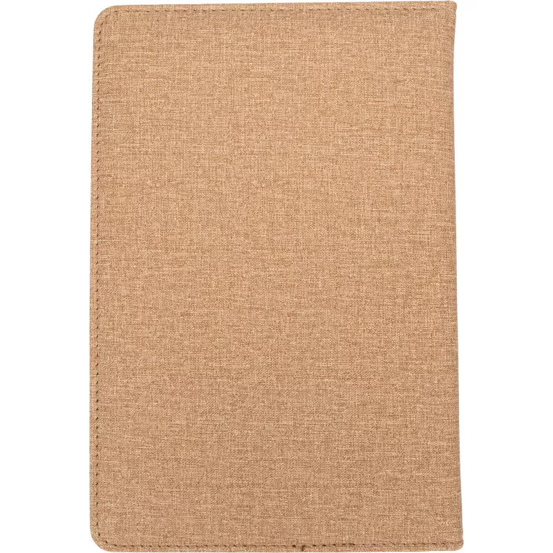 Notes A5 w kropki TILBURG - beżowy (268113)