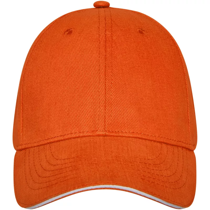 6-panelowa czapka baseballowa Darton - Pomarańczowy (38679330)
