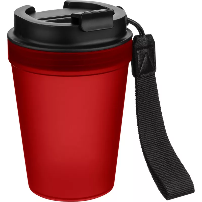 Kubek podróżny 350 ml - czerwony (VB287-05)
