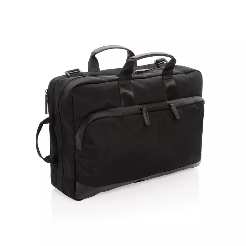 Plecak na laptopa 2 w 1 Swiss Peak AWARE™ RPET - czarny (P762.711)