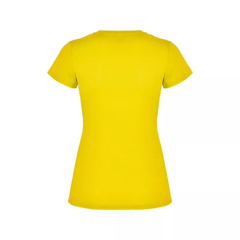 Damska koszulka poliestrowa 150 g/m² ROLY MONTECARLO WOMAN 0423 - Żółty (R0423-YELLOW)