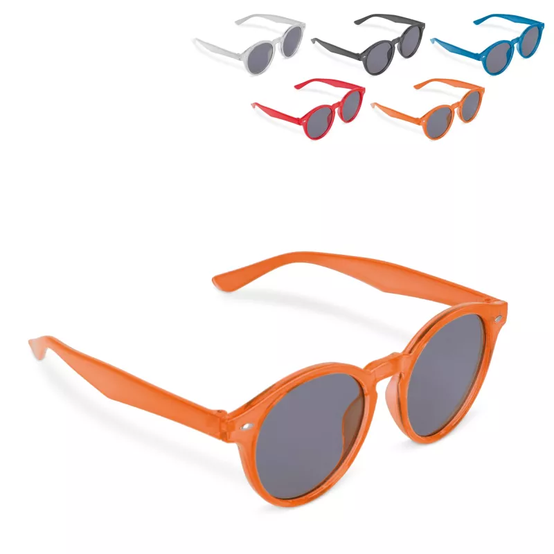 Przezroczyste okulary przeciwsłoneczne Jacky 400UV - niebieski transparentny (LT86717-N0411)