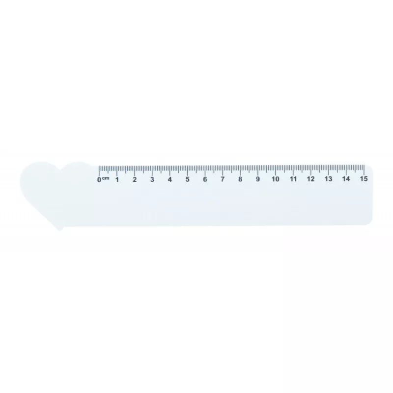 Couler 15 linijka 15cm, dom - biały (AP718345-C)
