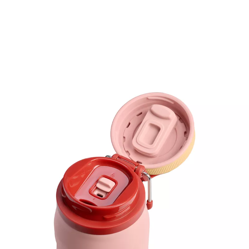 Butelka The IceFlow Bottle Twist Flip 0.7L - Peach Rose (10112840249)
