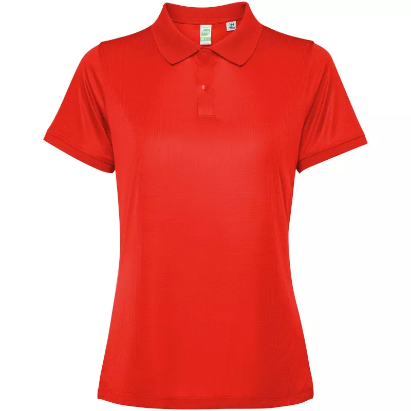 Tormo damskie polo z krótkim rękawem - Czerwony (R0401-RED)