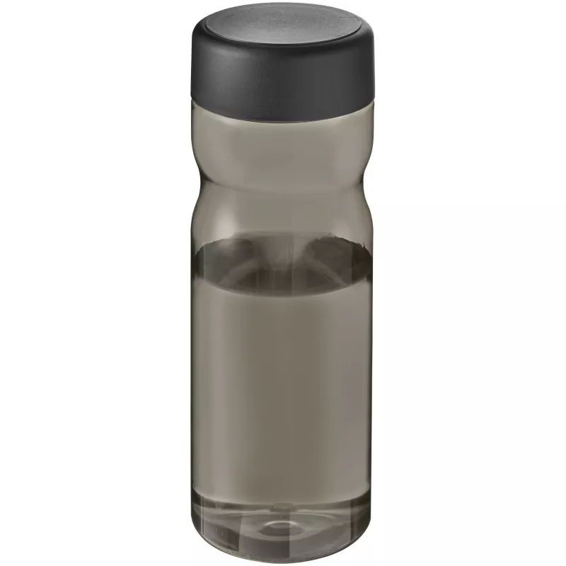 H2O Eco Base 650 ml screw cap water bottle - Ciemnografitowy-Czarny (21043500)