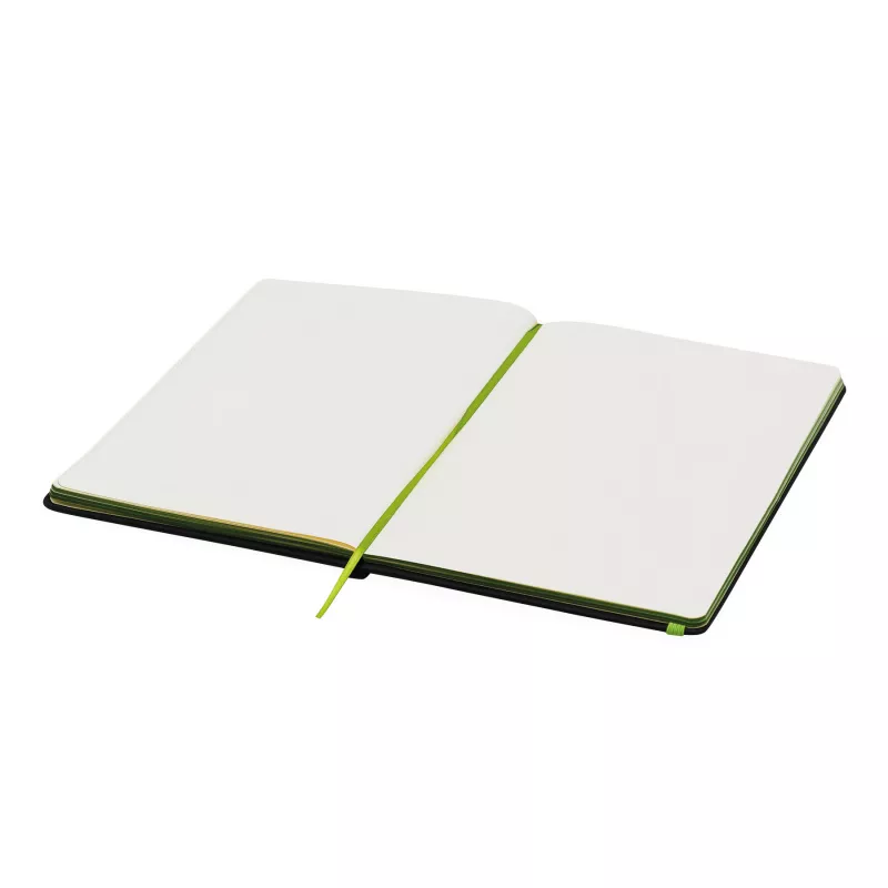 Notatnik LECTOR w rozmiarze A5 - czarny, jasnozielony (56-1103285)