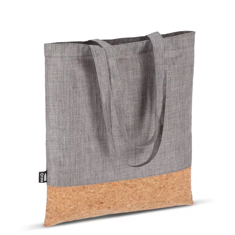 Torba transportowa R-PET i korek 35 x 40 cm - szary (LT91393-N0061)