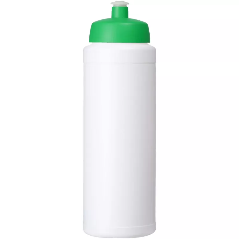 Bidon Baseline® Plus o pojemności 750 ml z wieczkiem sportowym - Biały-Zielony (21069006)