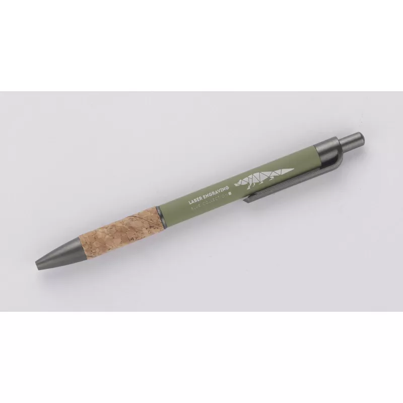 Długopis metalowy KUBOD - oliwkowy (19680-16)