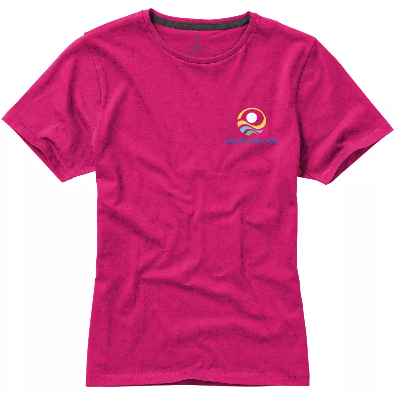Damski t-shirt Nanaimo z krótkim rękawem - Magenta (38012-MAGENTA)