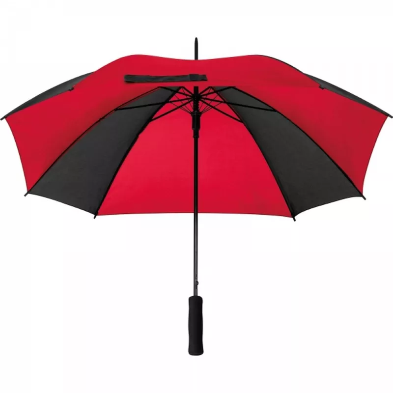 Parasol automatyczny ø89 cm LEONARDO - czerwony (4241605)