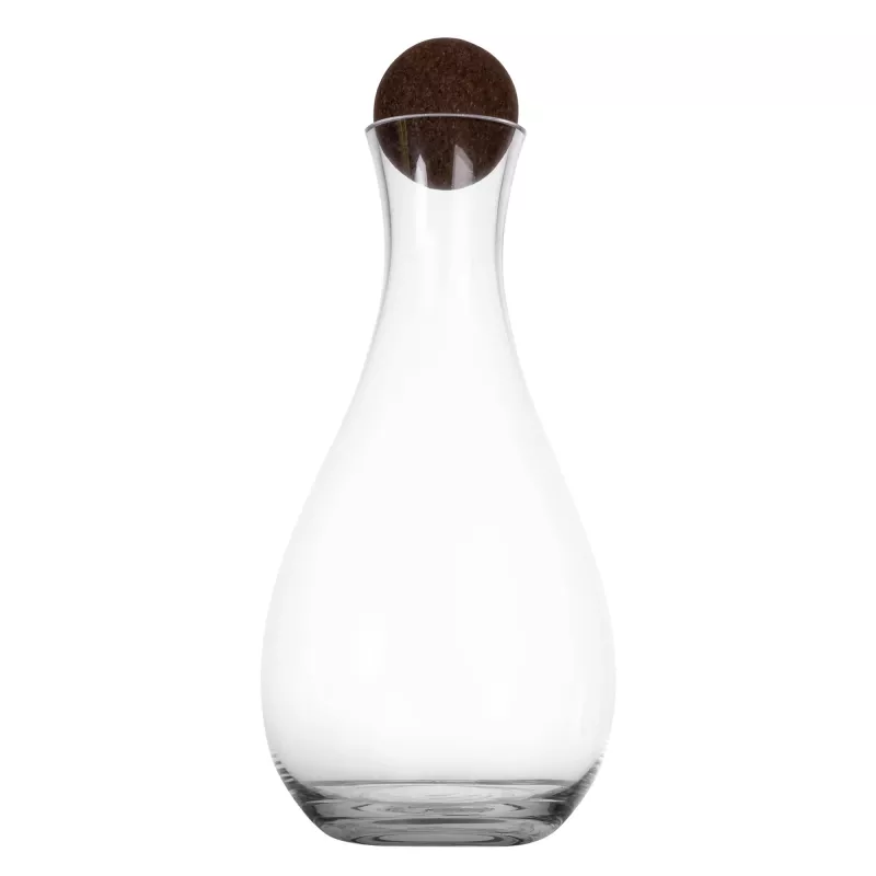 Karafka do wina z korkiem Sagaform Nature 2 liter - transparentny (LT52200-N0004)