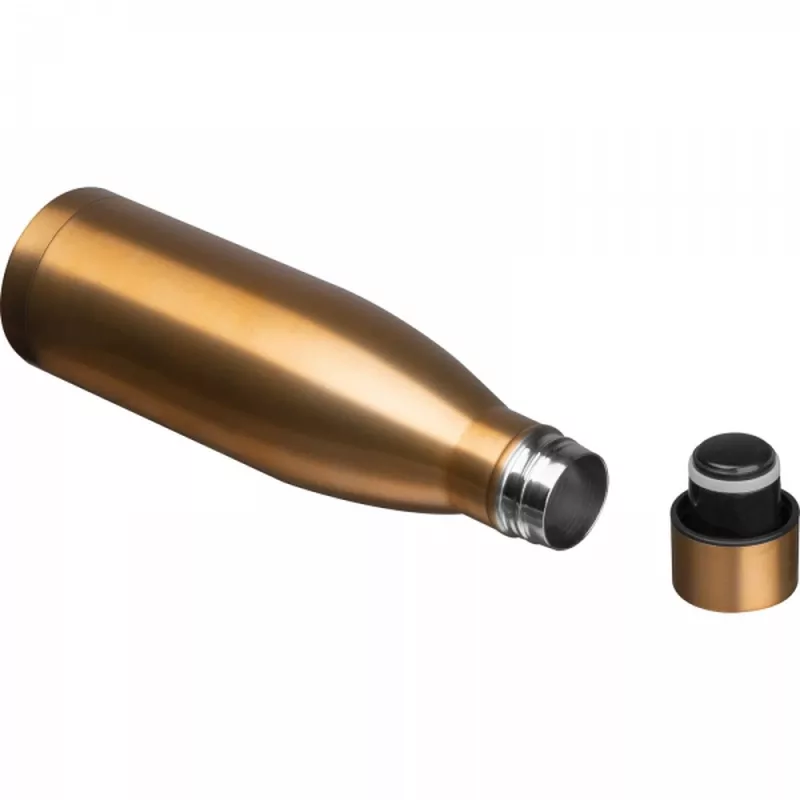 Butelka termiczna stalowa 500 ml BERND - złoty (6257398)