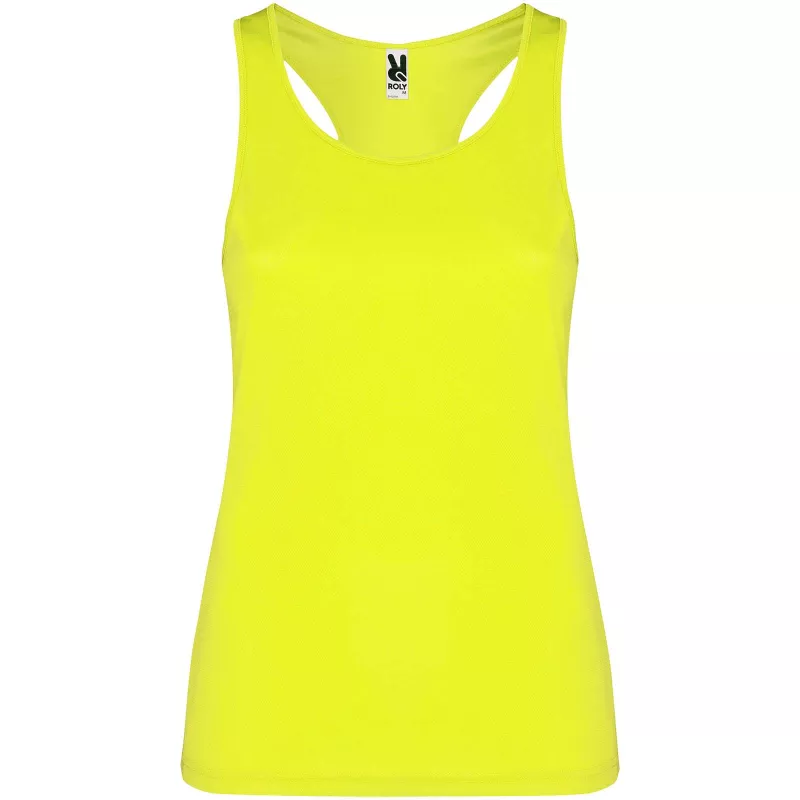 Shura damski podkoszulek sportowy - Fluor Yellow (R0349-FLYELLOW)