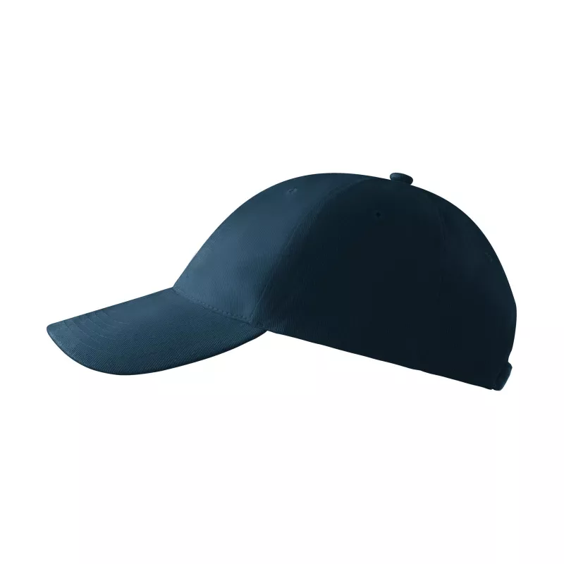 Reklamowa czapka z daszkiem Malfini 6P 305 - Granatowy (ADLER305-GRANATOWY)