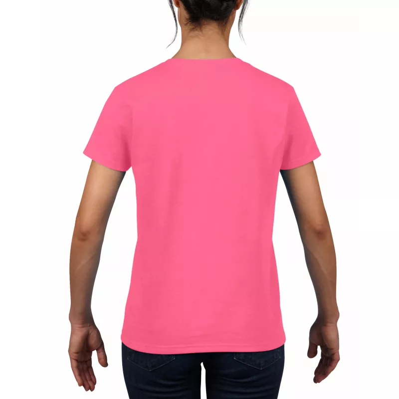 Koszulka bawełniana 180 g/m² Gildan Heavy Cotton™ - DAMSKA - Safety Pink  (5000L-SAFETY PINK)