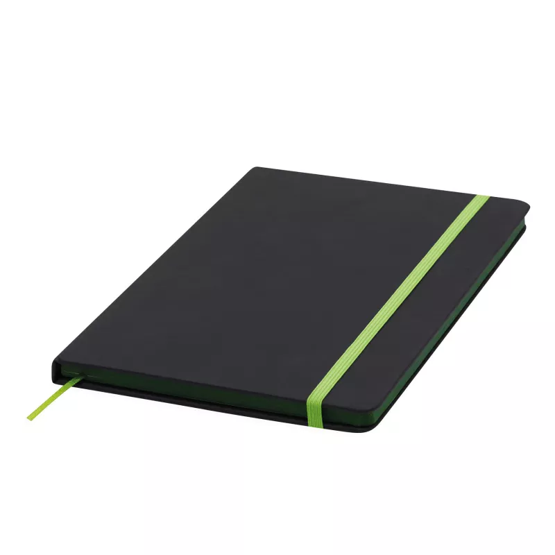 Notatnik LECTOR w rozmiarze A5 - czarny, jasnozielony (56-1103285)