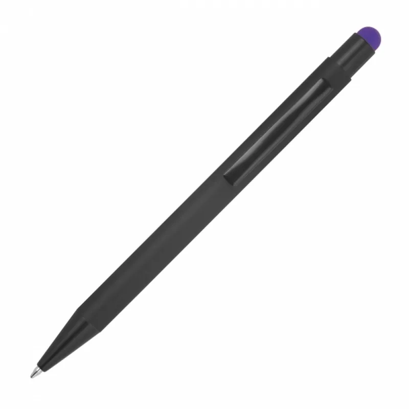 Długopis metalowy touch pen soft touch OHARA - fioletowy (462412)