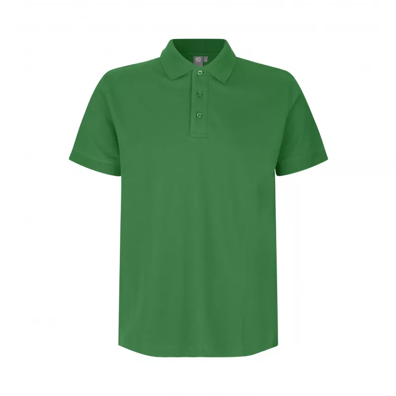 Koszulka bawełniana 210 g/m² ID Polo/stretch 0525 - Green (0525-GREEN)