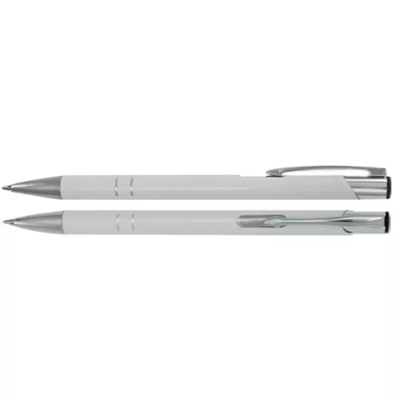 Długopis metalowy Cosmo Slim - biały (COSMO SLIM-20)
