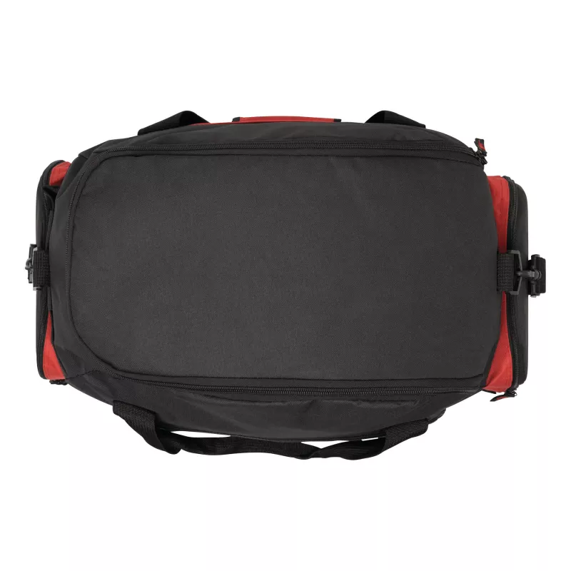 Torba sportowa - czarny, czerwony (56-0208563)