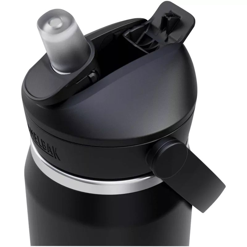 Camelbak® Thrive Flip VSS butelka na wodę ze stali nierdzewnej o pojemności 750 ml ze składaną słomką - Czarny (10088890)