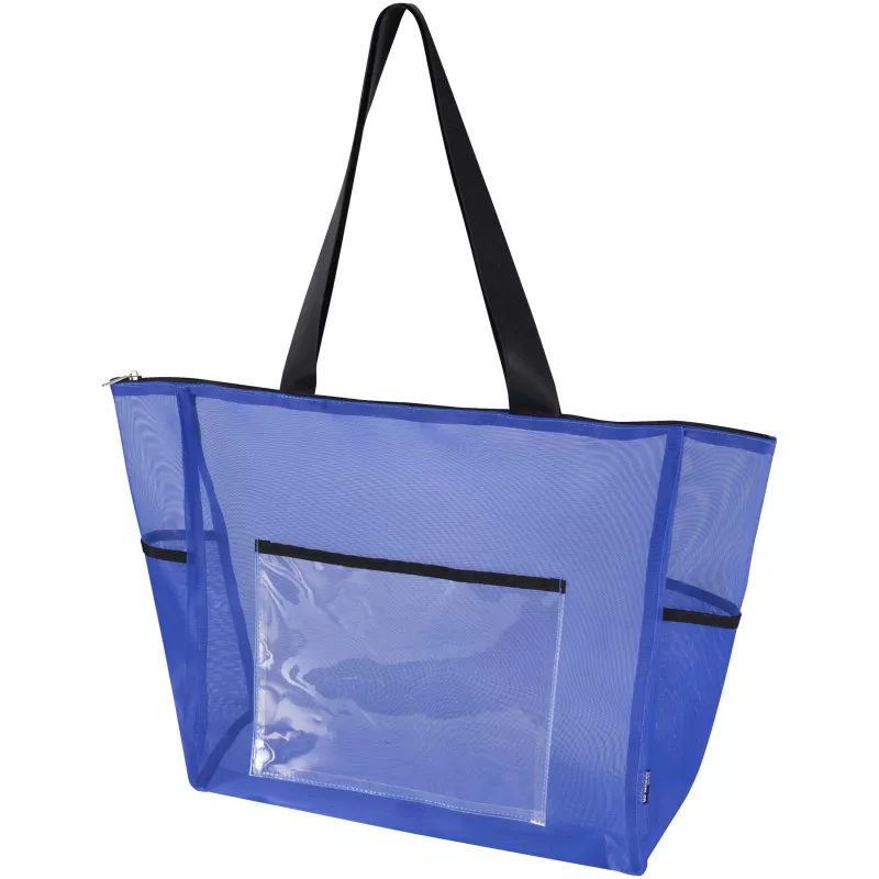 Mesh torba na zakupy 23 l z recyklingu z certyfikatem GRS - Błękit królewski (13013853)