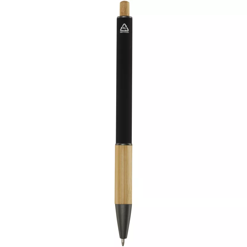 Darius długopis z aluminium z recyklingu - Czarny (10787790)