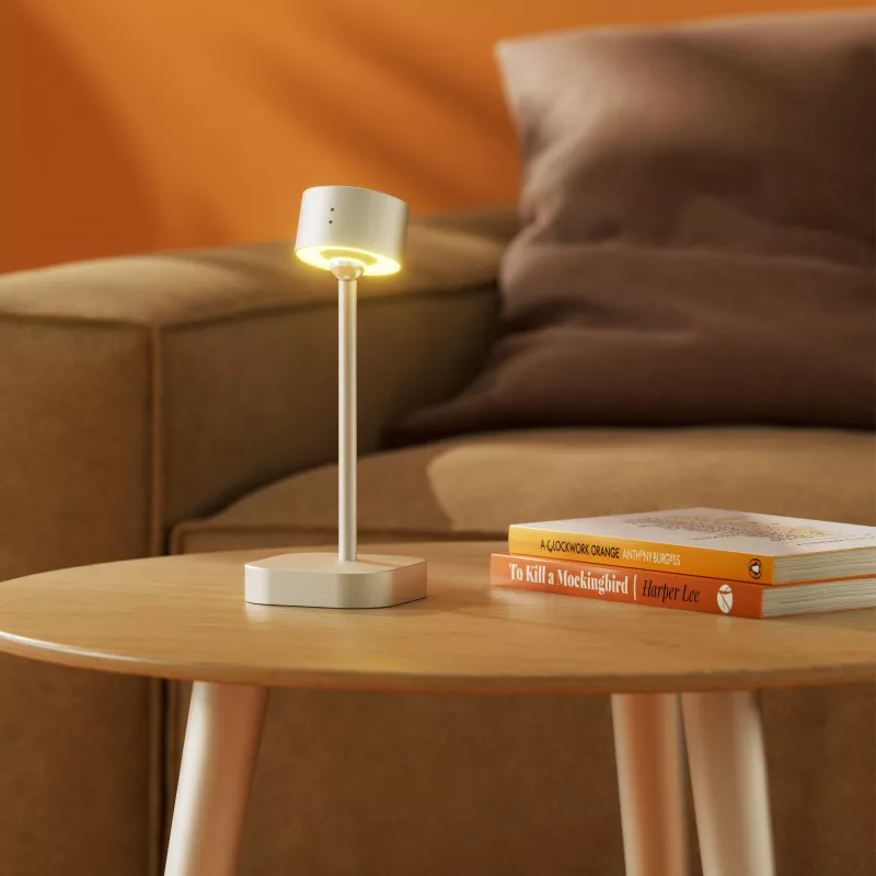 Inteligentna lampa stołowa Xoopar Mojiu ze sterowaniem głosowym - jasnoszary (LT41318-N0062)