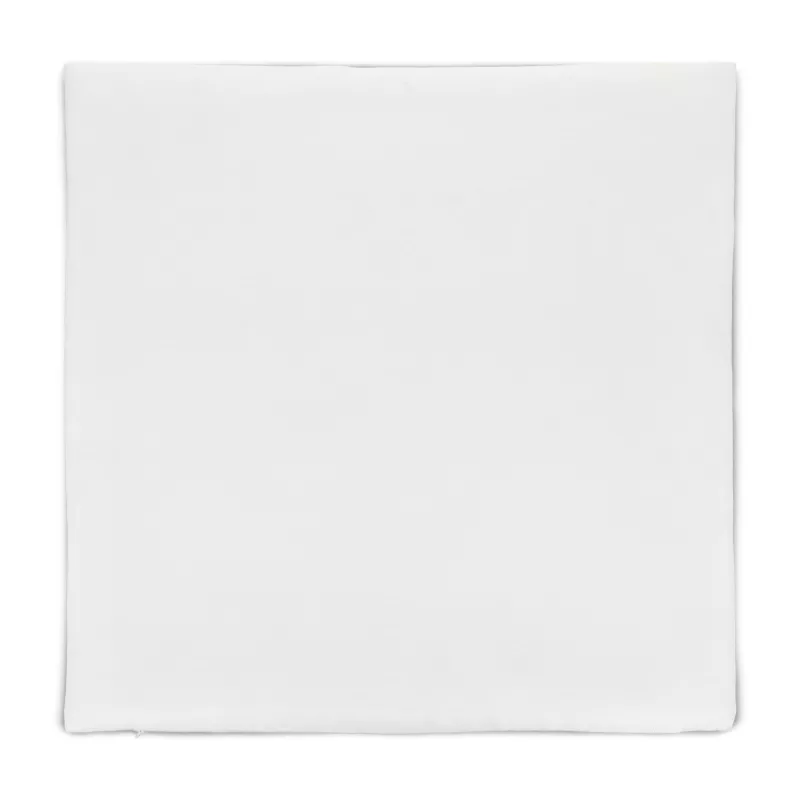 Poszewka z tkaniny twill i poduszka 40x40 cm sublimacja - biały (LT97229-N0001)