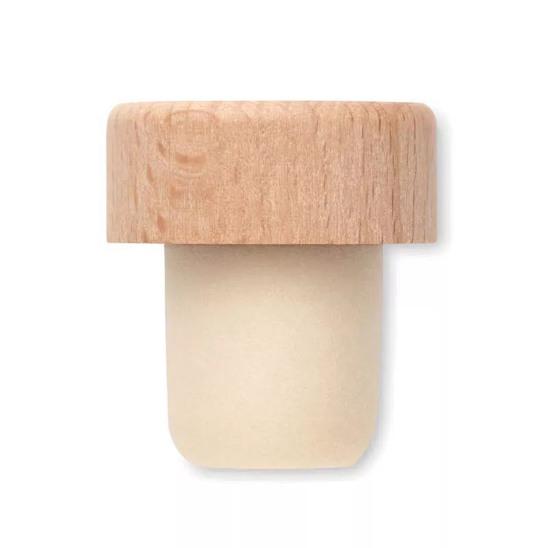 Korek do butelki z drewna bukowego BOPPER - Drewna (MO2457-40)