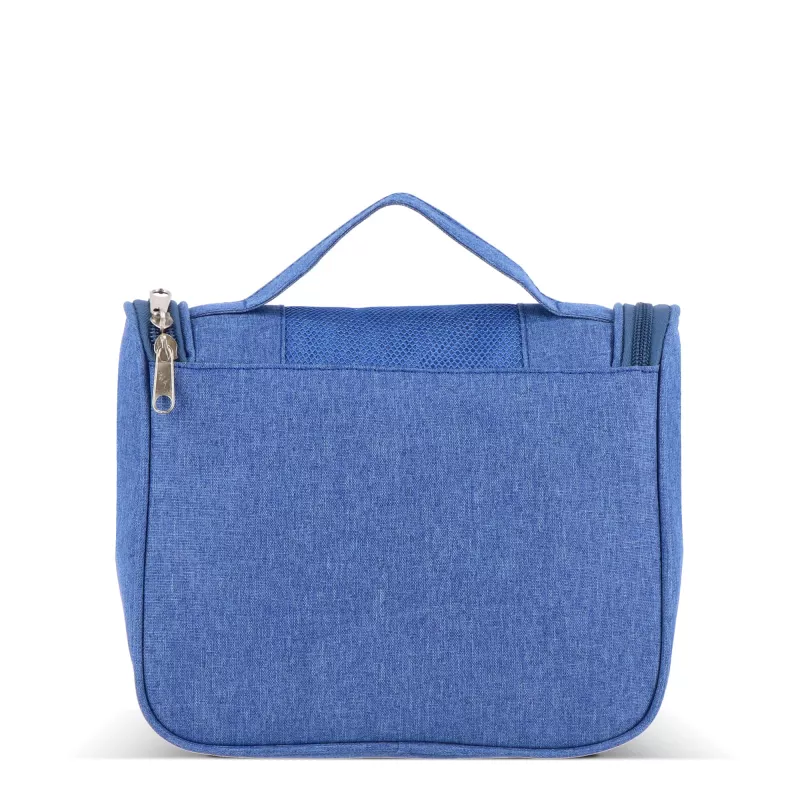 Torba podróżna na kosmetyki rPET 300D Kora - niebieski (LT95396-N0011)