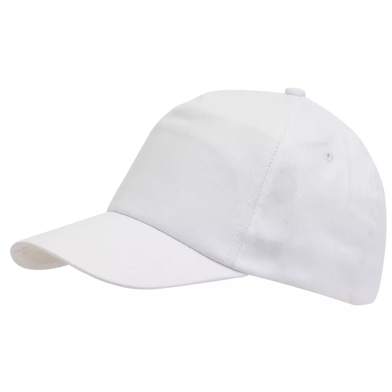 5-segmentowa czapka FAVOURITE - biały (56-0702056)
