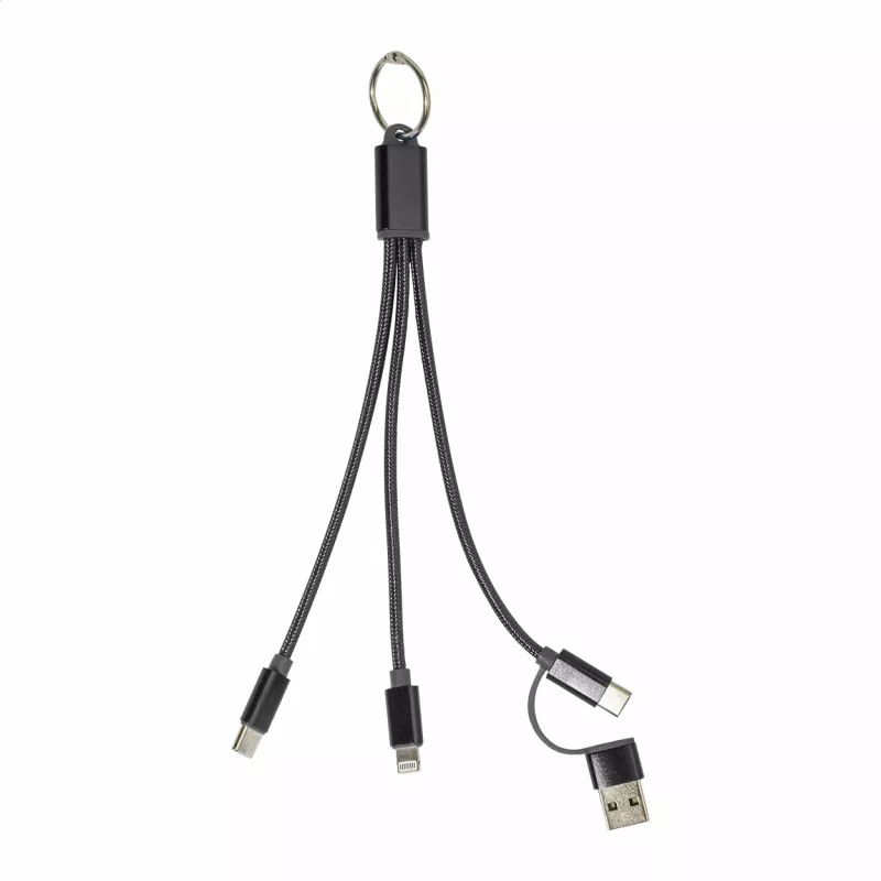 Rafob brelok kabel ładujący USB - czarny (AP864127-10)