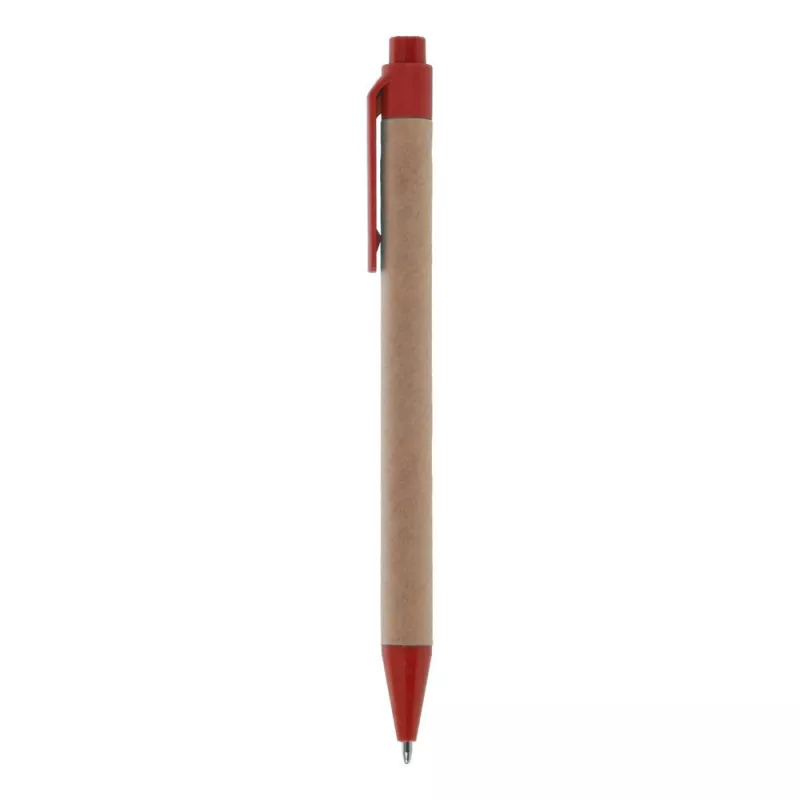 Notatnik ok. A6 z długopisem - czerwony (V2335/A-05)