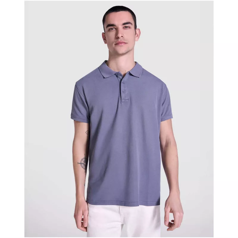 Austral koszulka polo unisex z krótkim rękawem - Jasnopomarańczowy (R2202-L ORANGE)