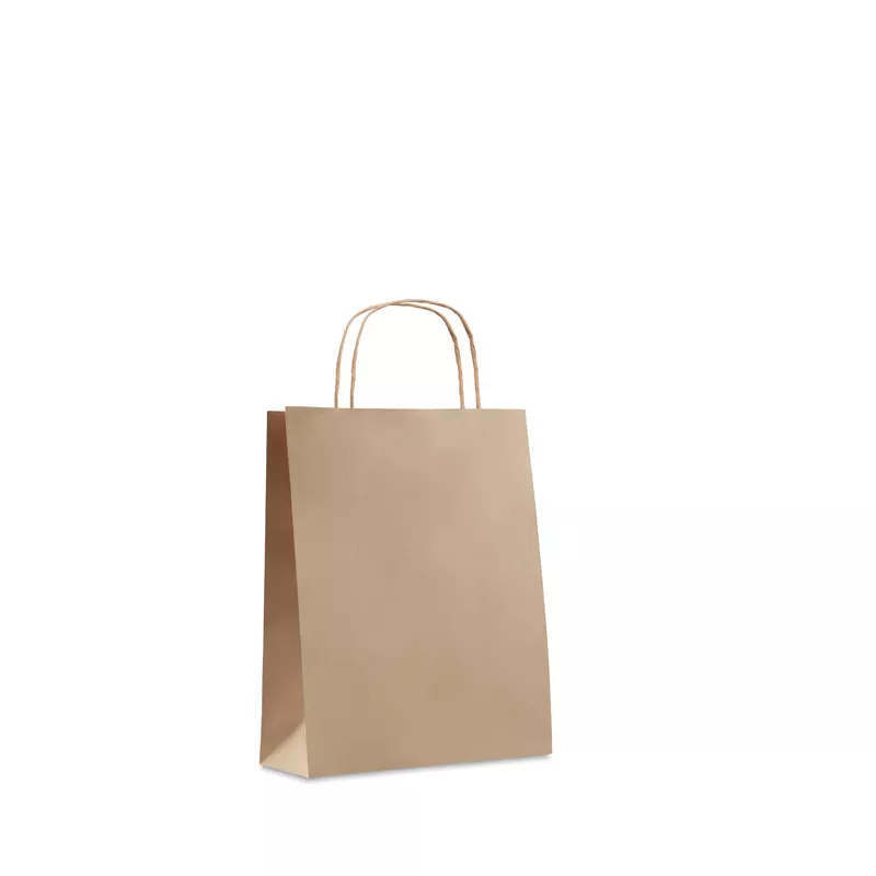 Torba prezentowa papierowa mała 90 g/m² PAPER TONE S - Bezowy (MO6172-13)