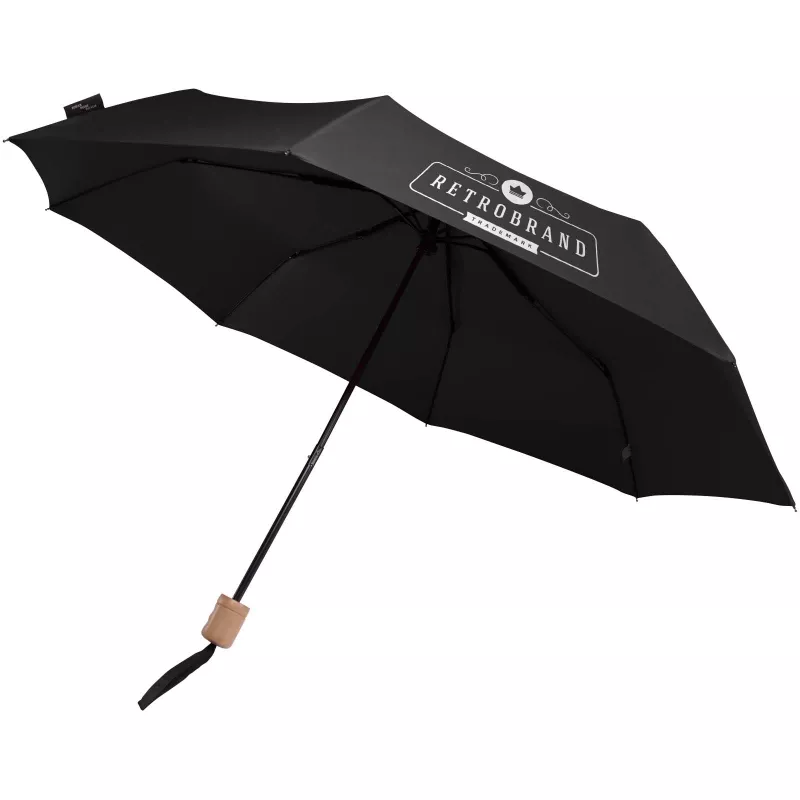 Dane Parasol RPET o średnicy 21" - Czarny (11350890)