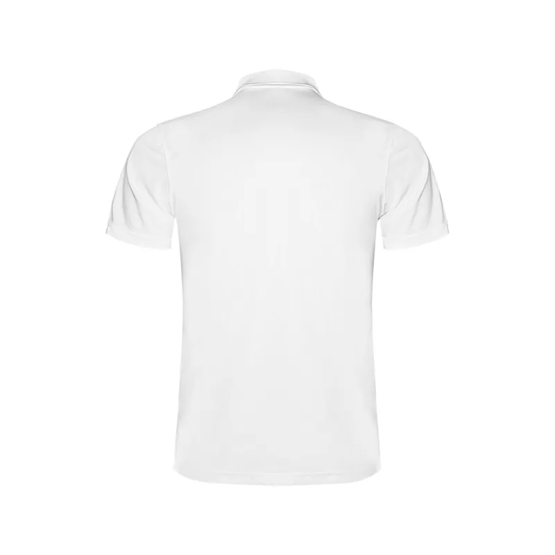 Sportowa koszulka polo z poliestru 150 g/m² ROLY MONZHA 0404 - Biały (R0404-WHITE)