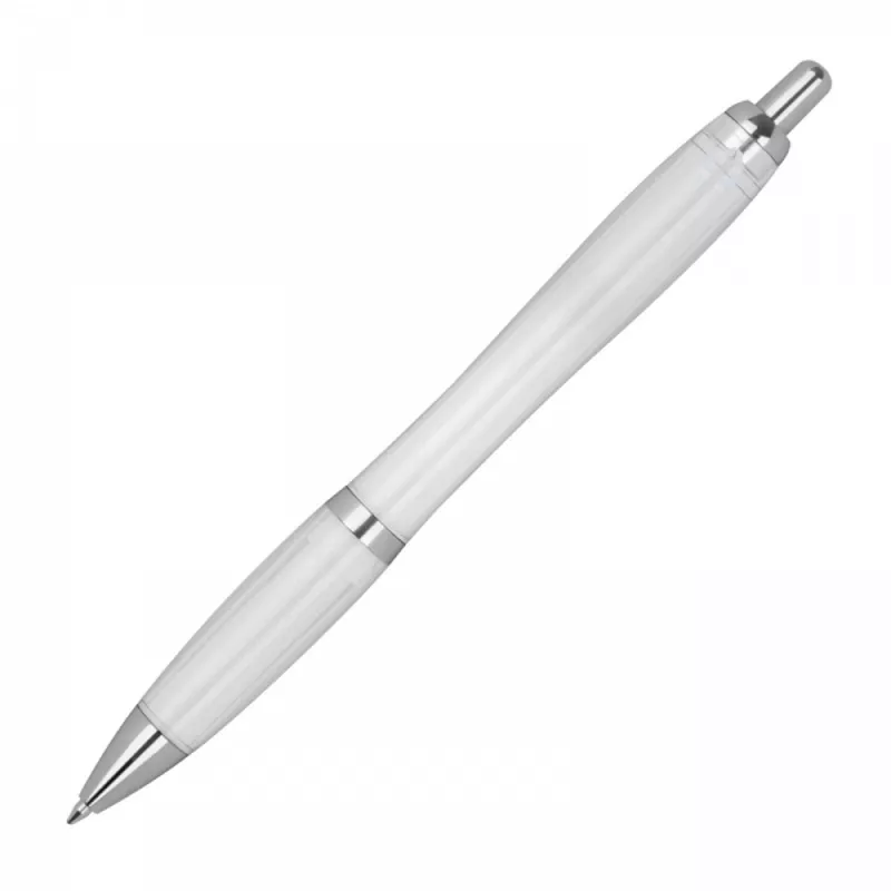 Długopis plastikowy transparentny JASMIN - przeźroczysty (1255266)