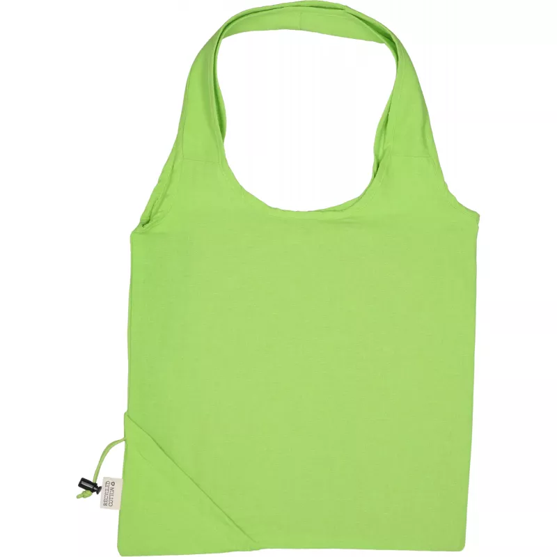 Torba bawełniana z recyklingu 118 g/m2 MODENA - jasnozielony (526229)