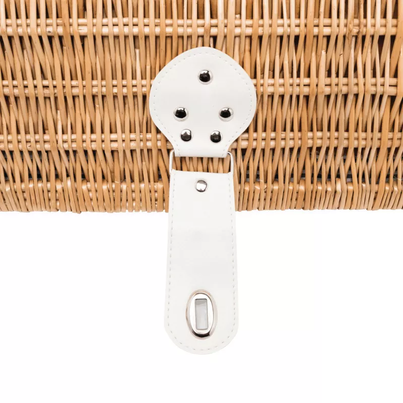 Wiklinowy koszyk piknikowy - brązowy (56-0604037)