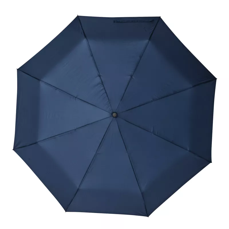 Automatyczny, wiatroodporny, kieszonkowy parasol - granatowy (56-0101310)