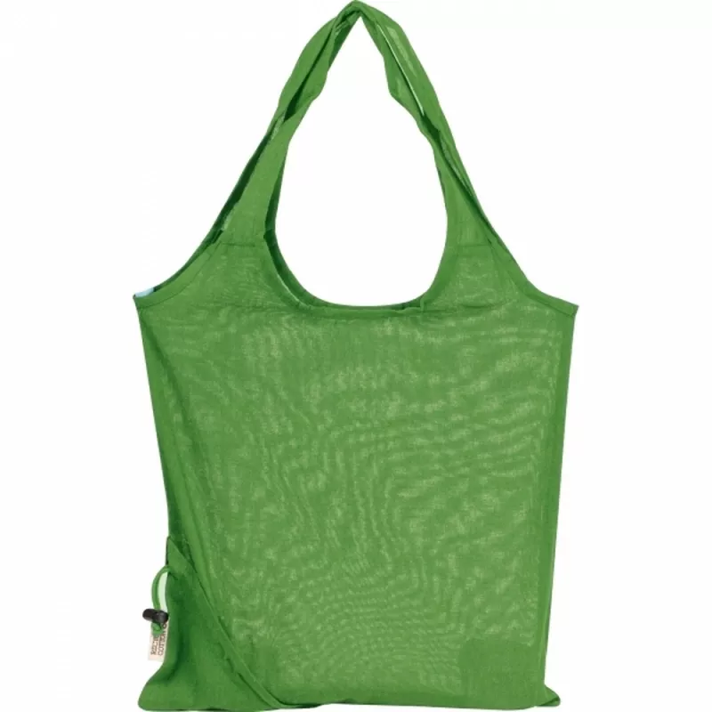 Torba bawełniana z recyklingu 118 g/m2 MODENA - zielony (526209)