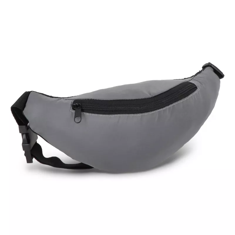 Odblaskowa saszetka biodrowa Zola - szary (LT95324-N0061)